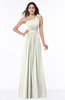 Sexy One Shoulder Chiffon Floor Length Sash Plus Size Bridesmaid Dresses