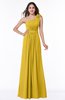 Sexy One Shoulder Chiffon Floor Length Sash Plus Size Bridesmaid Dresses