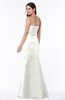 Elegant Column Strapless Sleeveless Zipper Ruching Bridesmaid Dresses
