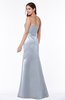 Elegant Column Strapless Sleeveless Zipper Ruching Bridesmaid Dresses