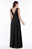 Modest A-line V-neck Sleeveless Floor Length Ribbon Plus Size Bridesmaid Dresses
