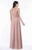 Modest A-line V-neck Sleeveless Floor Length Ribbon Plus Size Bridesmaid Dresses