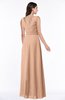Modest A-line V-neck Sleeveless Floor Length Ribbon Plus Size Bridesmaid Dresses