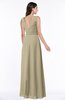 Modest A-line V-neck Sleeveless Floor Length Ribbon Plus Size Bridesmaid Dresses