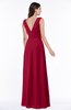 Modest A-line V-neck Sleeveless Floor Length Ribbon Plus Size Bridesmaid Dresses