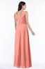 Modest A-line V-neck Sleeveless Floor Length Ribbon Plus Size Bridesmaid Dresses
