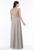 Modest A-line V-neck Sleeveless Floor Length Ribbon Plus Size Bridesmaid Dresses