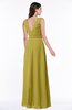 Modest A-line V-neck Sleeveless Floor Length Ribbon Plus Size Bridesmaid Dresses