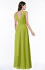 Modest A-line V-neck Sleeveless Floor Length Ribbon Plus Size Bridesmaid Dresses