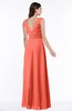 Modest A-line V-neck Sleeveless Floor Length Ribbon Plus Size Bridesmaid Dresses