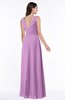 Modest A-line V-neck Sleeveless Floor Length Ribbon Plus Size Bridesmaid Dresses