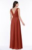 Modest A-line V-neck Sleeveless Floor Length Ribbon Plus Size Bridesmaid Dresses
