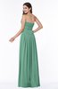 Mature A-line Strapless Chiffon Floor Length Plus Size Bridesmaid Dresses