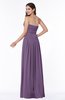 Mature A-line Strapless Chiffon Floor Length Plus Size Bridesmaid Dresses
