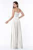Mature A-line Strapless Chiffon Floor Length Plus Size Bridesmaid Dresses