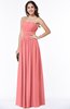 Mature A-line Strapless Chiffon Floor Length Plus Size Bridesmaid Dresses