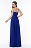 Mature A-line Strapless Chiffon Floor Length Plus Size Bridesmaid Dresses