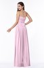 Mature A-line Strapless Chiffon Floor Length Plus Size Bridesmaid Dresses
