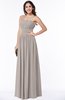 Mature A-line Strapless Chiffon Floor Length Plus Size Bridesmaid Dresses