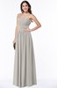 Mature A-line Strapless Chiffon Floor Length Plus Size Bridesmaid Dresses
