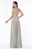 Mature A-line Strapless Chiffon Floor Length Plus Size Bridesmaid Dresses