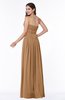 Mature A-line Strapless Chiffon Floor Length Plus Size Bridesmaid Dresses