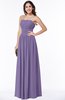Mature A-line Strapless Chiffon Floor Length Plus Size Bridesmaid Dresses