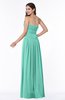 Mature A-line Strapless Chiffon Floor Length Plus Size Bridesmaid Dresses