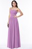 Mature A-line Strapless Chiffon Floor Length Plus Size Bridesmaid Dresses
