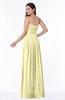 Mature A-line Strapless Chiffon Floor Length Plus Size Bridesmaid Dresses
