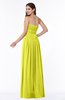 Mature A-line Strapless Chiffon Floor Length Plus Size Bridesmaid Dresses