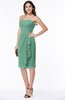 Plain Sheath Sweetheart Zip up Chiffon Ruffles Plus Size Bridesmaid Dresses