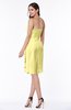 Plain Sheath Sweetheart Zip up Chiffon Ruffles Plus Size Bridesmaid Dresses
