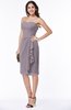 Plain Sheath Sweetheart Zip up Chiffon Ruffles Plus Size Bridesmaid Dresses