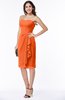 Plain Sheath Sweetheart Zip up Chiffon Ruffles Plus Size Bridesmaid Dresses