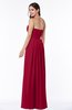 Simple A-line Sleeveless Chiffon Floor Length Plus Size Bridesmaid Dresses