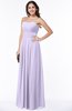 Simple A-line Sleeveless Chiffon Floor Length Plus Size Bridesmaid Dresses