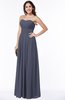 Simple A-line Sleeveless Chiffon Floor Length Plus Size Bridesmaid Dresses