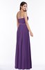 Glamorous A-line Strapless Sleeveless Half Backless Floor Length Plus Size Bridesmaid Dresses