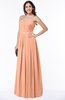 Glamorous A-line Strapless Sleeveless Half Backless Floor Length Plus Size Bridesmaid Dresses