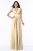 Modest Sleeveless Zipper Chiffon Floor Length Ruching Plus Size Bridesmaid Dresses