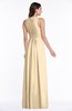 Modest Sleeveless Zipper Chiffon Floor Length Ruching Plus Size Bridesmaid Dresses