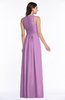 Modest Sleeveless Zipper Chiffon Floor Length Ruching Plus Size Bridesmaid Dresses