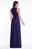 Modest Sleeveless Zipper Chiffon Floor Length Ruching Plus Size Bridesmaid Dresses