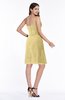 Mature A-line Sleeveless Zipper Chiffon Knee Length Plus Size Bridesmaid Dresses