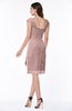 Romantic Sheath Sweetheart Chiffon Knee Length Ruching Plus Size Bridesmaid Dresses
