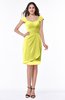 Romantic Sheath Sweetheart Chiffon Knee Length Ruching Plus Size Bridesmaid Dresses