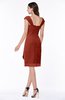 Romantic Sheath Sweetheart Chiffon Knee Length Ruching Plus Size Bridesmaid Dresses