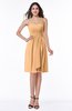 Glamorous A-line Sweetheart Sleeveless Zipper Knee Length Plus Size Bridesmaid Dresses
