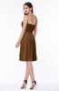 Glamorous A-line Sweetheart Sleeveless Zipper Knee Length Plus Size Bridesmaid Dresses